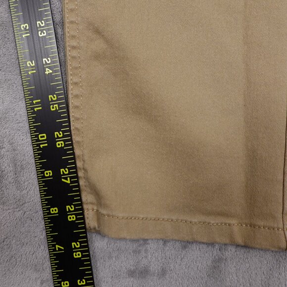 Nick Danger jeans tapered slim men's 34x30 tan five pocket - Picture 3 of 11